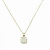 Collier Christy Square Druzy en or