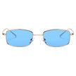 GARNER | Retro Vintage Slim Rectangle Sunglasses