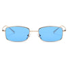 GARNER | Retro Vintage Slim Rectangle Sunglasses