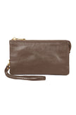 005 - Leather Wallet With Detachable Wristlet