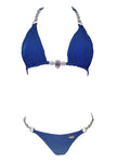 Copy of Belle Triangle Top & Skimpy Bottom - Blue