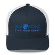 Trouvez votre casquette de camionneur vintage Sea Skinz Coast