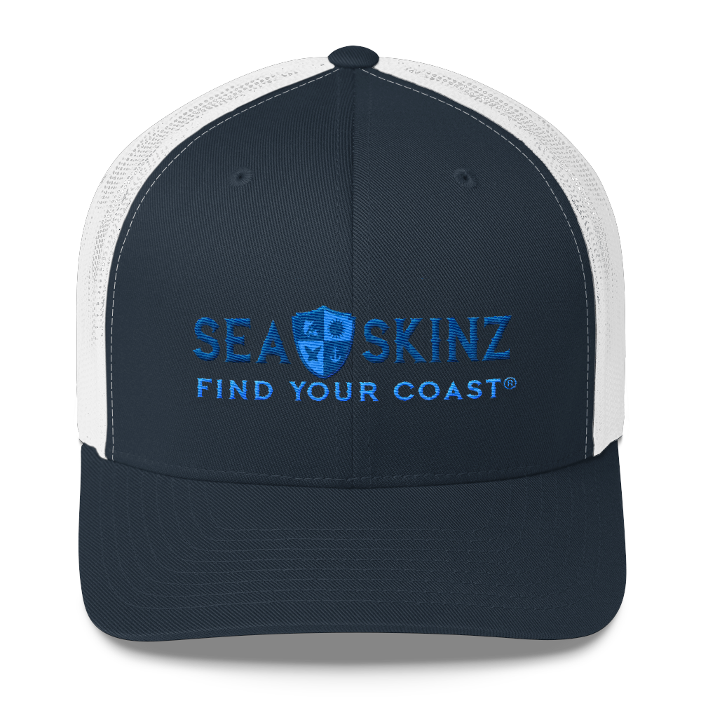 Trouvez votre casquette de camionneur vintage Sea Skinz Coast