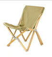 Outdoor Folding Wood Camping Chair