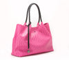 Naomi - Hot Pink Vegan Leather Tote Bag