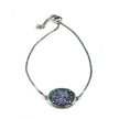 Ariana Grand bracelet Druzy en argent