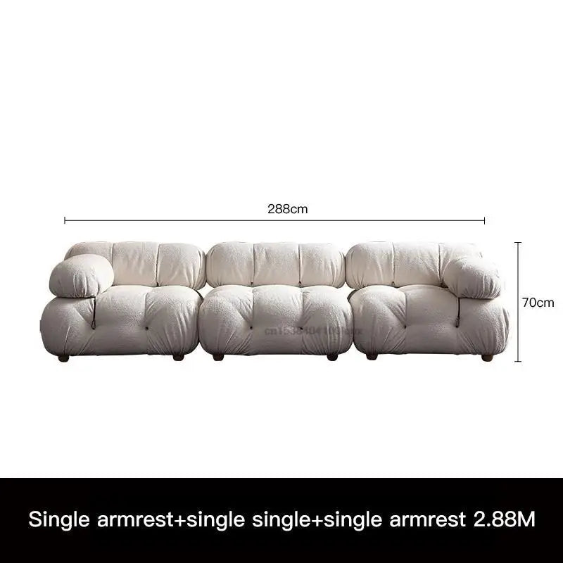 Convertible Sectional Modern Couch