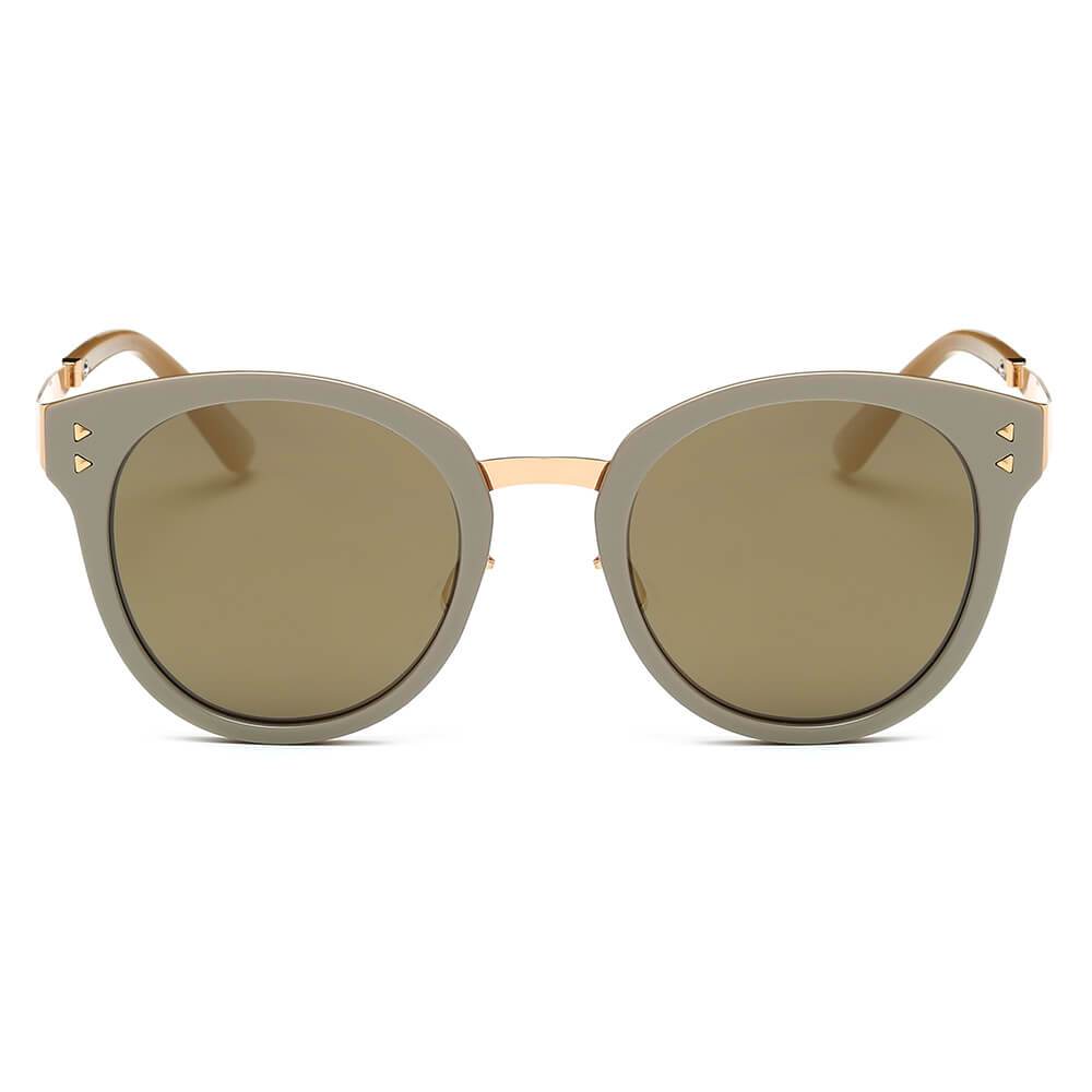 CHENEY | Hipster Polarized Lens Horned Rim Retro Fashion Sunglasses