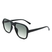 Nightime - Retro Square Fashion Aviator Vintage Style Tinted Sunglasses