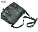 Vintage Genuine Leather Messenger Crossbody Bag Casual Sling Leisure Bags Brown