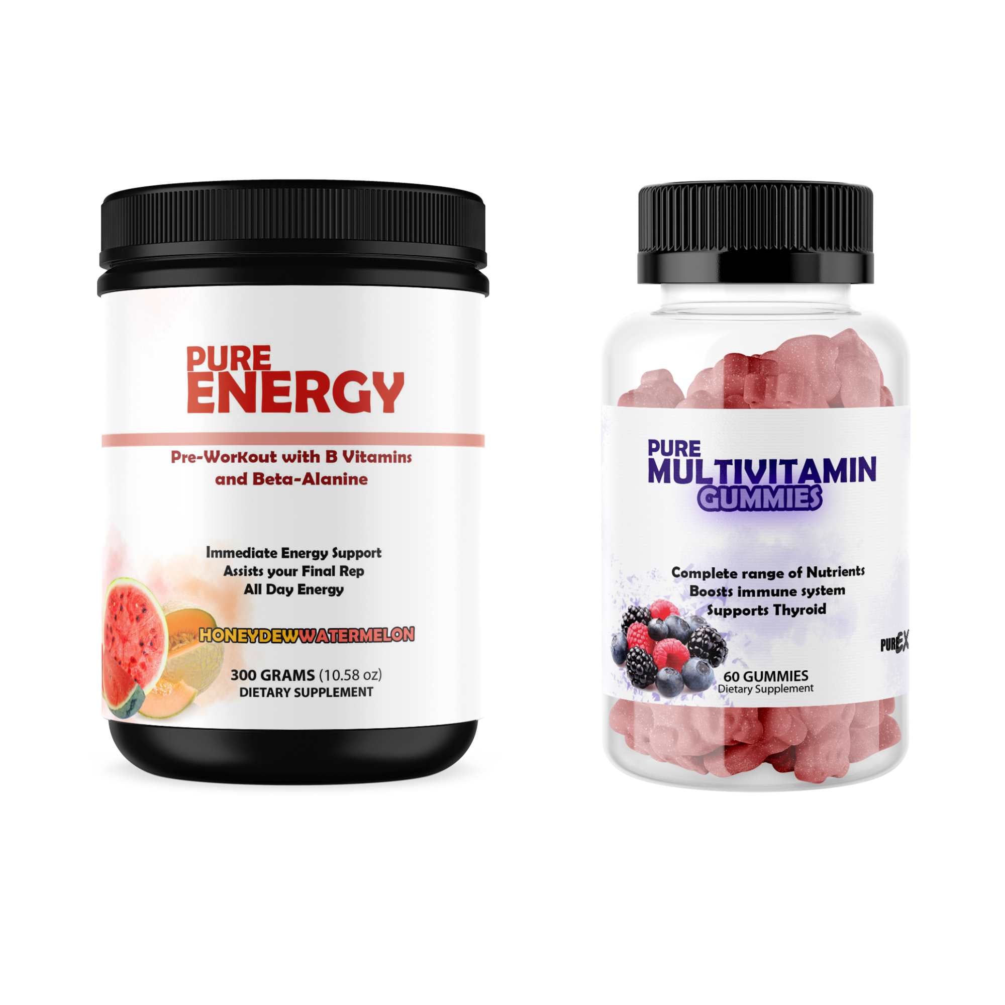 Multivitamines + Pré-entraînement