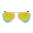 AARUS | Unisex Classic Metal Teardrop Aviator Shades Sunglasses