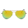 AARUS | Unisex Classic Metal Teardrop Aviator Shades Sunglasses