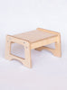 The Plyman Natural Wood Kids Step Stool