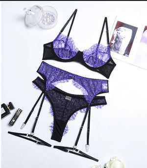 Garter Lingerie Set