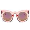 Hinton | Women Round Cat Eye Oversize Sunglasses