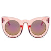 Hinton | Women Round Cat Eye Oversize Sunglasses