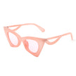 Luminea - Women Retro High Pointed Vintage Fashion Cat Eye Sunglasses