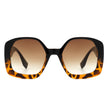 Kaleidos - Oversize Chunky Square Women Fashion Sunglasses