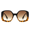 Kaleidos - Oversize Chunky Square Women Fashion Sunglasses