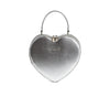 Sweetheart - Silver Vegan Crossbody Bag