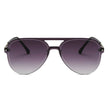 BELFAST | Unisex Flat Single Lens Aviator Fashion Sunglasses