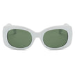 BAKU | Women Fashion Retro Rectangle Oversize Sunglasses