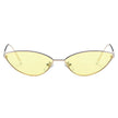 FLINT | Small True Retro Vintage Slim Metal Sunglasses