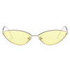 FLINT | Small True Retro Vintage Slim Metal Sunglasses