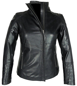 Veste en cuir Arra pour femme