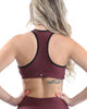 Soutien-gorge de sport Verona Activewear - Marron [FABRIQUÉ EN ITALIE]