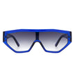 Firelily - Geometric Square Futuristic Fashion Sunglasses