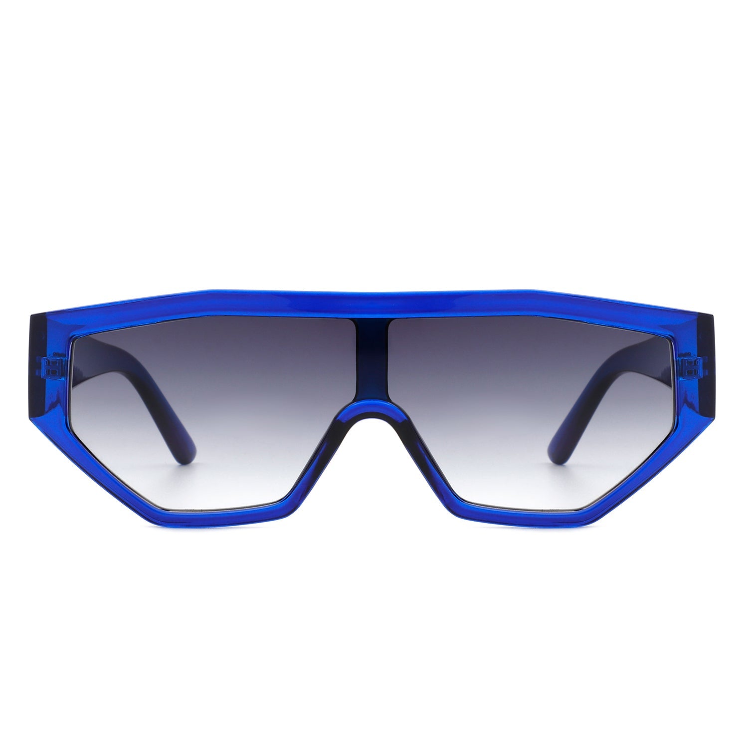 Firelily - Geometric Square Futuristic Fashion Sunglasses