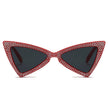 CANBERRA | Women Retro Vintage Extreme Cat Eye Sunglasses