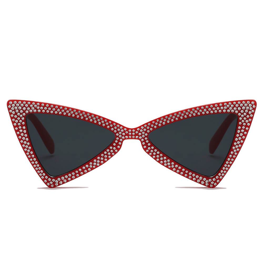 CANBERRA | Women Retro Vintage Extreme Cat Eye Sunglasses