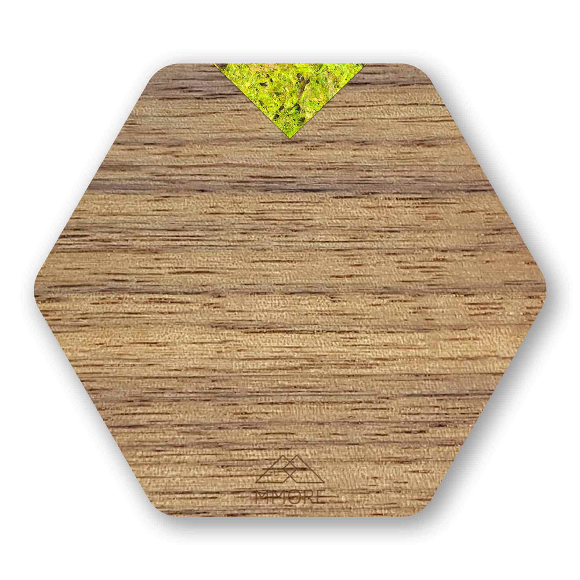 Sous-verres en bois - Noyer américain / Ensemble de 4 sous-verres