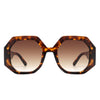 Diamorex - Retro Classic Polygon Round Fashion Women Sunglasses