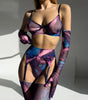 Tie Dye Lingerie With Stocking Sleeve Ellolace