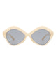 Amethyst - Women Geometric Fashion Hexagonal Cat Eye Sunglasses