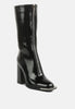 Year Round High Heeled Calf Boots