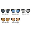 HANOVER | Unisex Fashion Brow-Bar Round Sunglasses