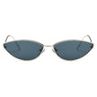 FLINT | Small True Retro Vintage Slim Metal Sunglasses