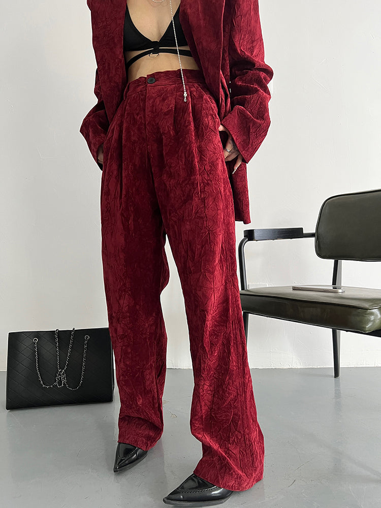 Sayuri Crushed Velvet Pants