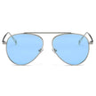 HIDALGO | Metal Oversize Tinted Lens Aviator Sunglasses